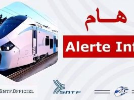 En raison d’un acte de vandalisme ayant ciblé des équipements techniques ferroviaires: Perturbations du trafic ferroviaire dans la banlieue est d’Alger