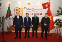 Fête nationale du Vietnam: Tacherift participe à la cérémonie célébrant le 81e anniversaire