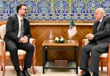 Diplomatie: Attaf reçoit les ambassadeurs de quatre pays pour la présentation de leurs lettres de créance