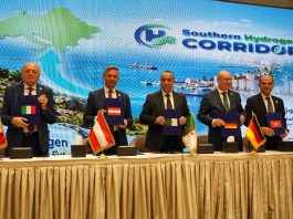 Signature de la Déclaration relative au projet SoutH2 Corridor: L’Algérie renforce sa position sur le marché mondial de l’hydrogène vert