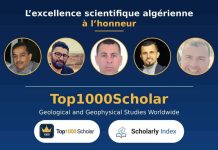 Classement Top 1000 Scholars: 10 chercheurs algériens distingués en géologie et géophysique